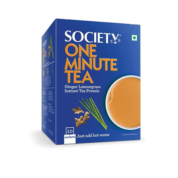Society One Minute Tea -Ginger Lemongrass